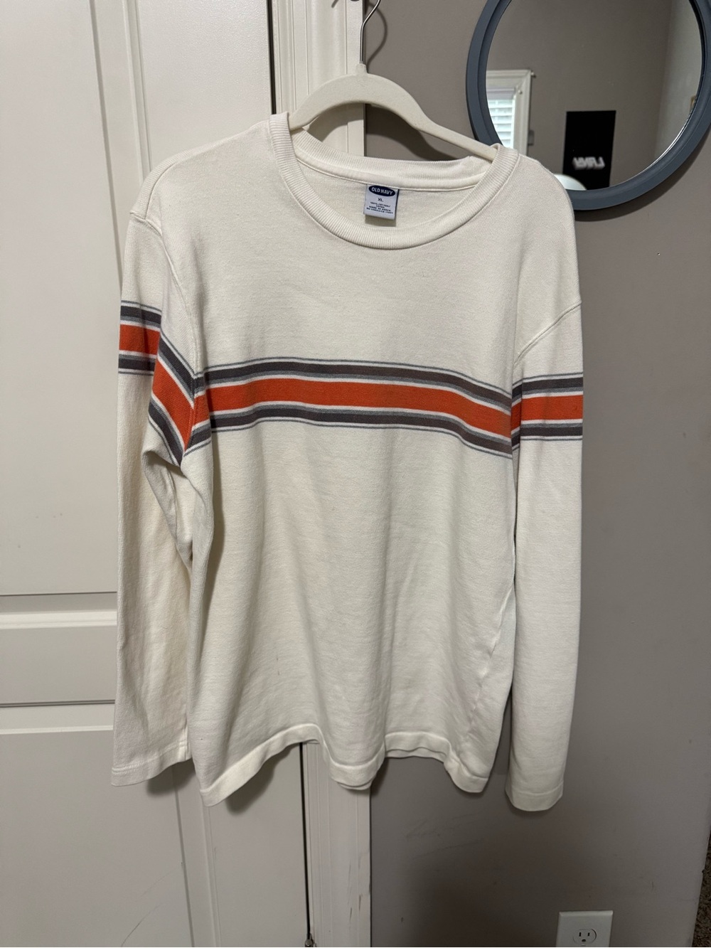 Vintage Old Navy Cream Crewneck Sweater